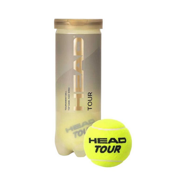 Топки за тенис на корт  Tour, ITF Approved, 3 бр. в кутия 